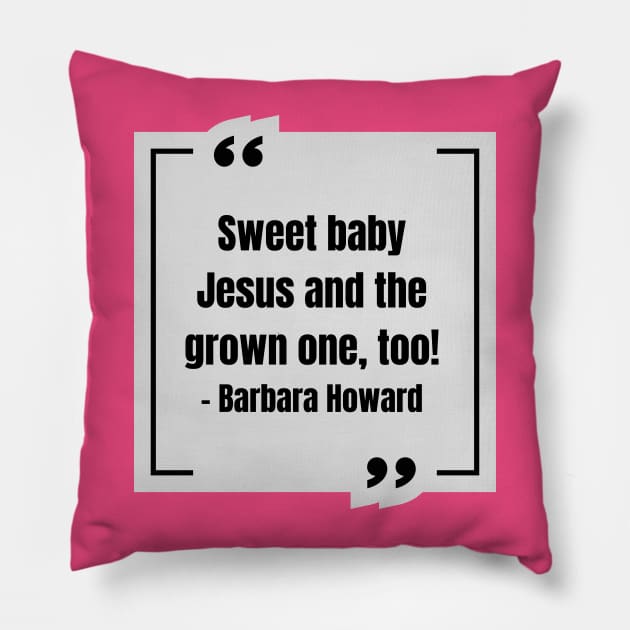 Sweet baby Jesus Pillow by hannahrlin