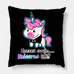 Unicorn lifts Pillow