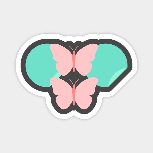 my papillon Magnet by medfrigo