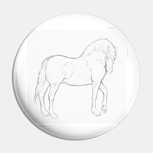 Welsh Stallion Pin