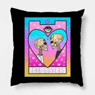 The lovers tarot card Pillow