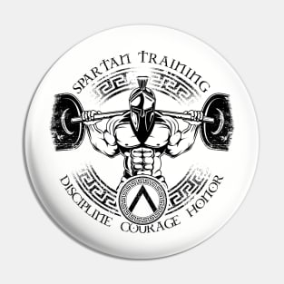 Spartan training Pin