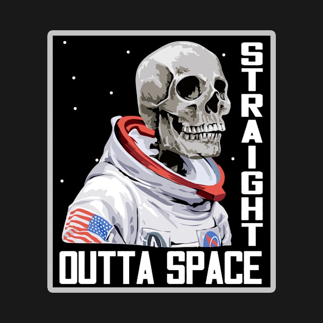 Straight outta Space by Foxxy Merch