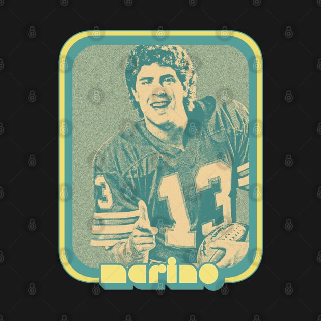 Dan Marino / Retro 80s Football Fan Design by DankFutura