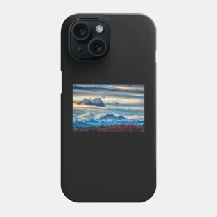 Sunset Over Mt Meeker and Longs Peak Phone Case