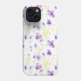 Stunning Wild Flower Pattern Design Phone Case