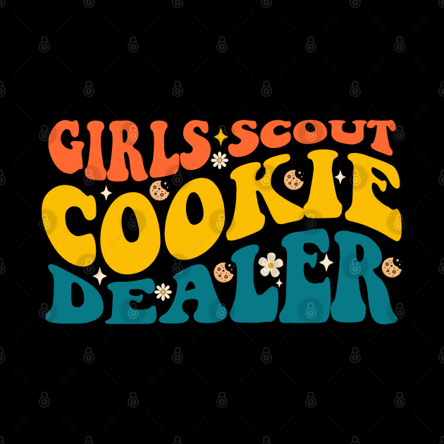 Girls Cookie Dealer Scout For Cookie scouting lover Women by Emouran