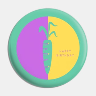 Happy Birthday Pin