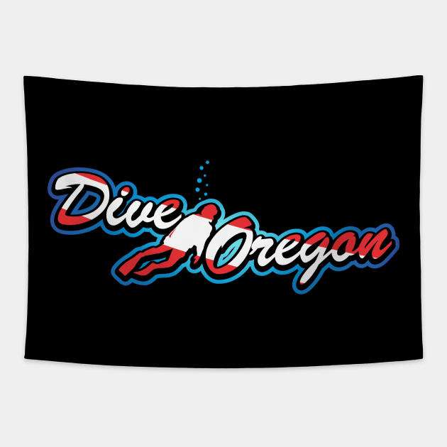 Scuba Dive Oregon Tapestry by TaterSkinz