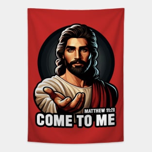 Matthew 11:28 Come To Me I Will Give You Rest Tapestry