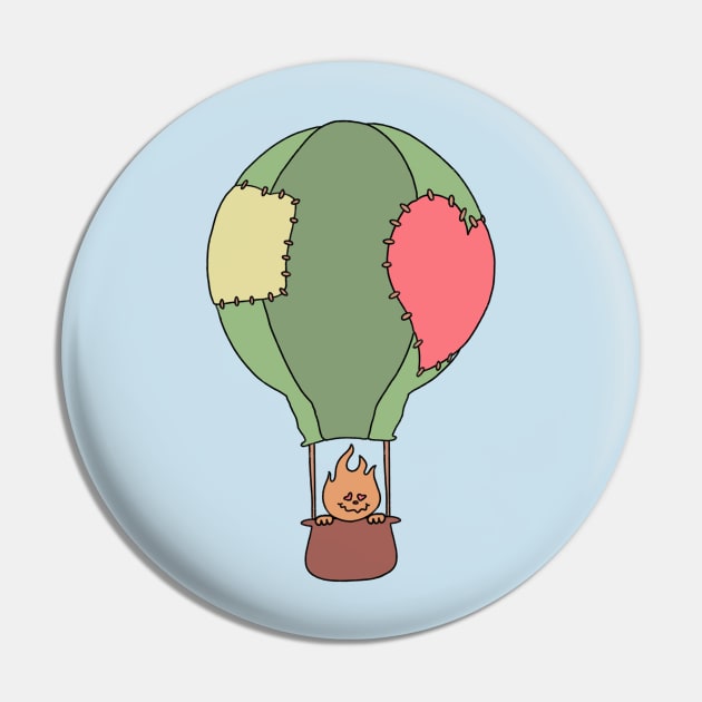 Hot air Balloon Boy Pin by Time to switch Lanes