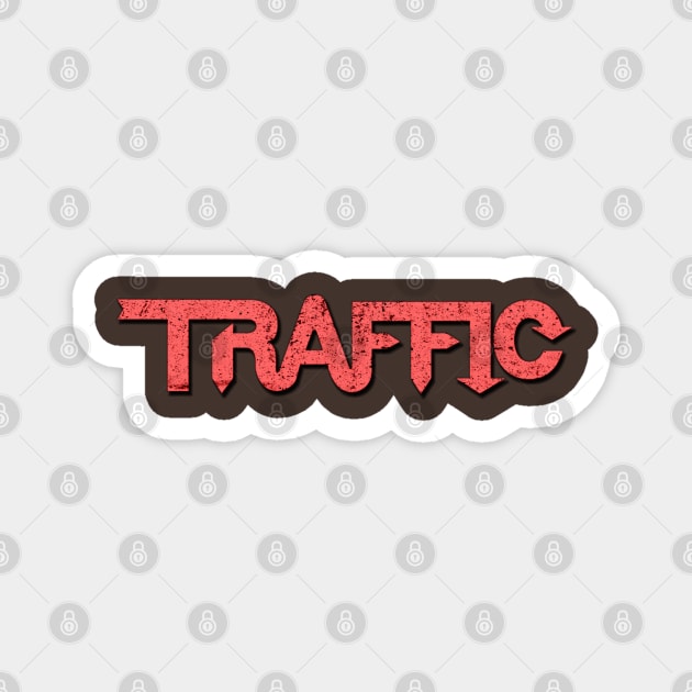 Traffic Retro Magnet by Jancuk Relepboys