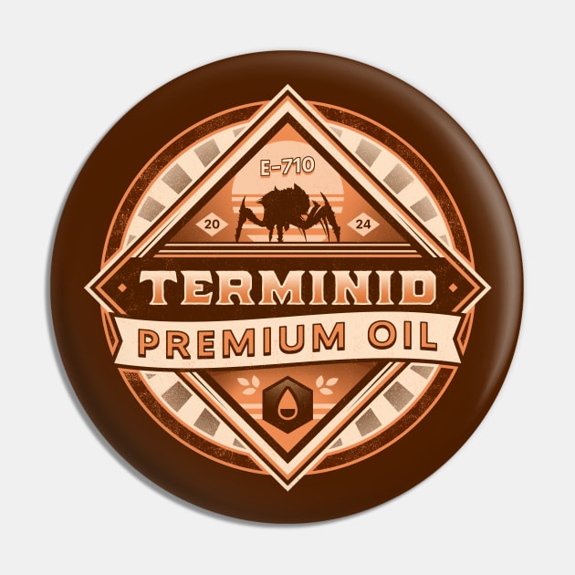 Terminid Desert Oil Emblem Pin by Lagelantee