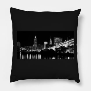 Cleveland Skyline Pillow