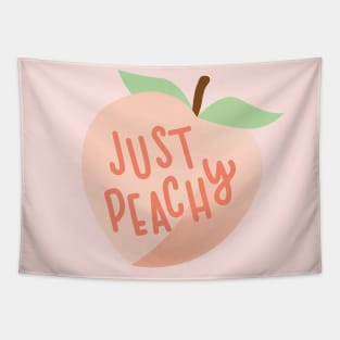 Just Peachy Tapestry