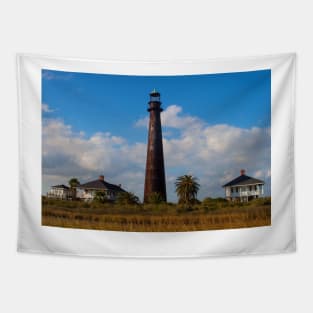 Bolivar Point Lighthouse Tapestry