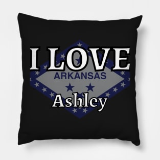 I LOVE Ashley | Arkensas County Pillow