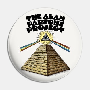 The Alan Parsons Project --- Psychedelic Fan Artwork Pin