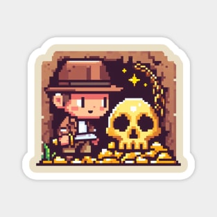 Raiders of the Lost Ark 8Bit Magnet