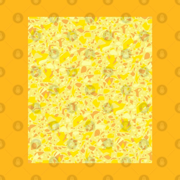 Terrazzo texture (yellow) by lents