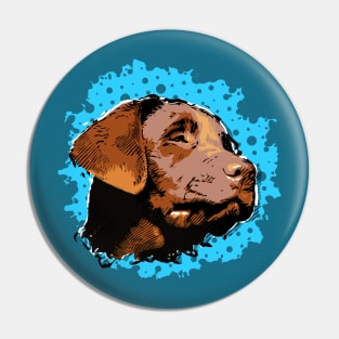 Labrador Puppy Pin