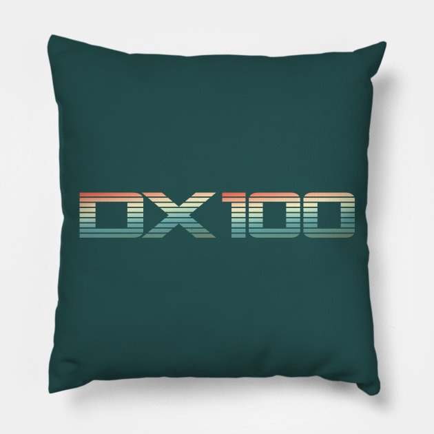YM DX100 Pillow by yamahamusicians