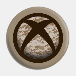 XBOX - Camo desert Pin