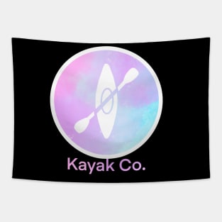 Watercolor Kayak Tapestry