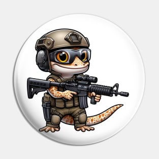 Tactical Gecko Pin