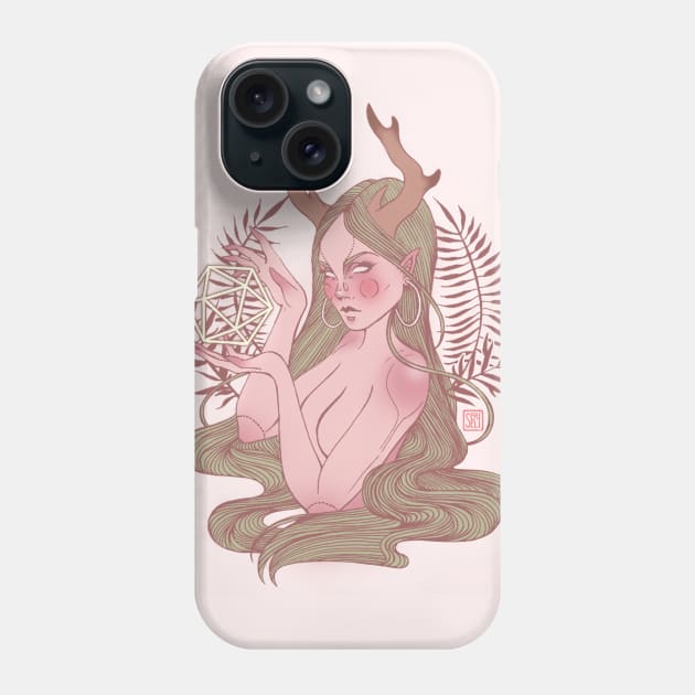 Faun Girl Phone Case by SeriSeli