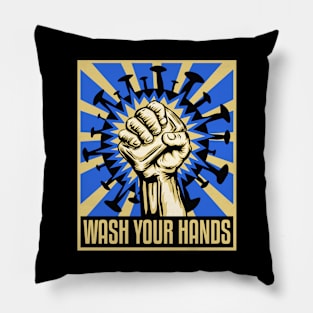 🔥 Wash Your Hands To Avoid The Coronavirus ✅ Pillow
