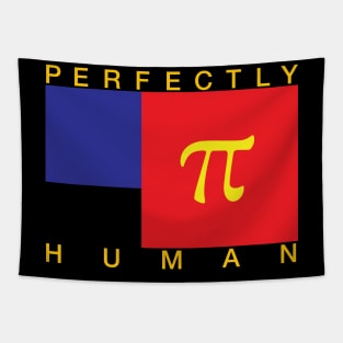 Perfectly Human - Polyamorous Pride Flag Tapestry