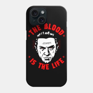 The blood is the life Phone Case