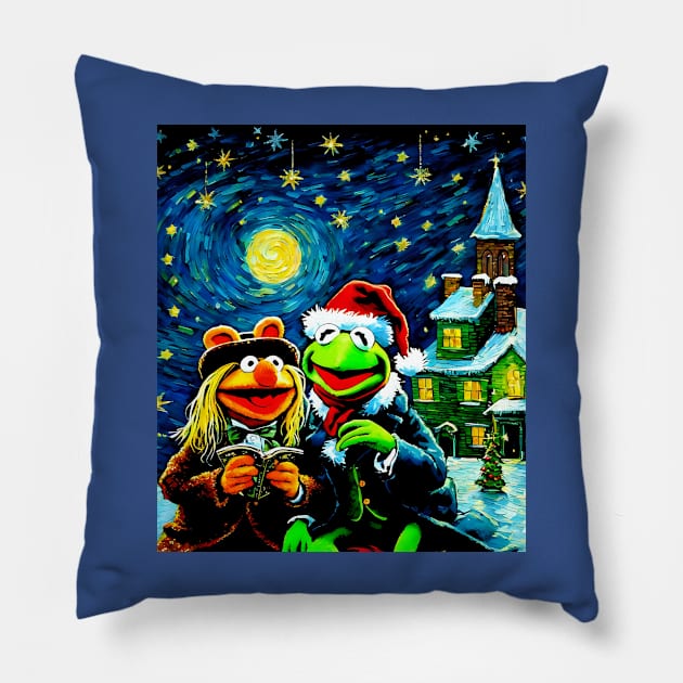 Muppets Christmas Carol Pillow by Rogue Clone