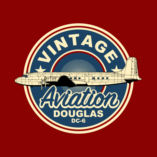 Douglas DC-6 by Tailgunnerstudios