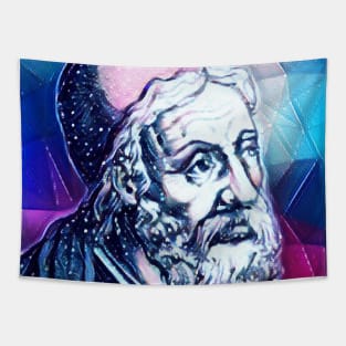 Al Tabari Snowy Portrait | Al Tabari Artwork 13 Tapestry