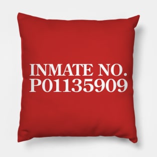 Real Donald Trump Inmate Number Hat Pillow