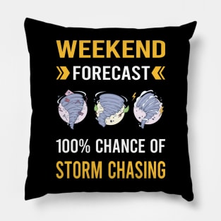 Weekend Forecast Storm Chasing Chaser Stormchasing Stormchaser Pillow