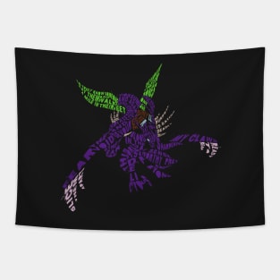 KhaZix Typography Tapestry