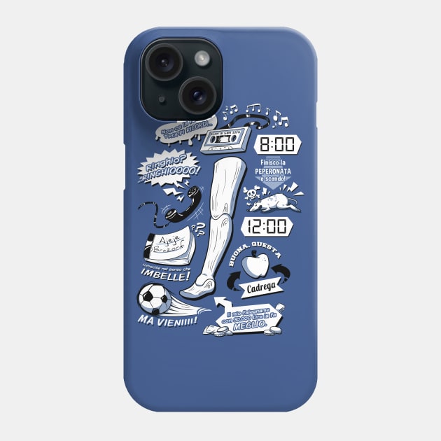 Tre Uomini e una Tee Phone Case by Coppi