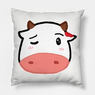 Red Cow Pillow