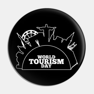 World Tourism Day - Explore New Country And Places Pin