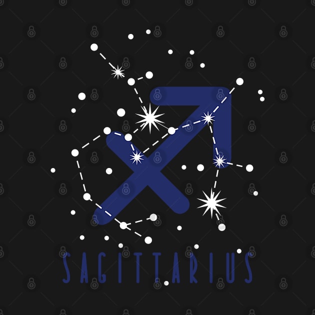 Star sign Sagittarius by dieEinsteiger