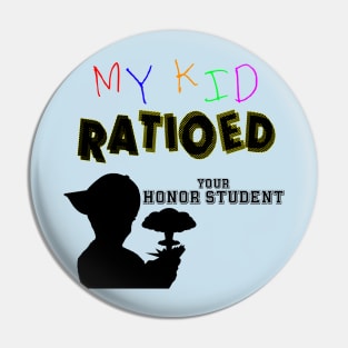 Your honor student can't meme Pin