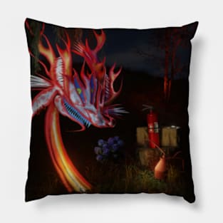 Flamedruggun Pillow