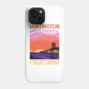 Huntington - Surfer's Paradise California Phone Case