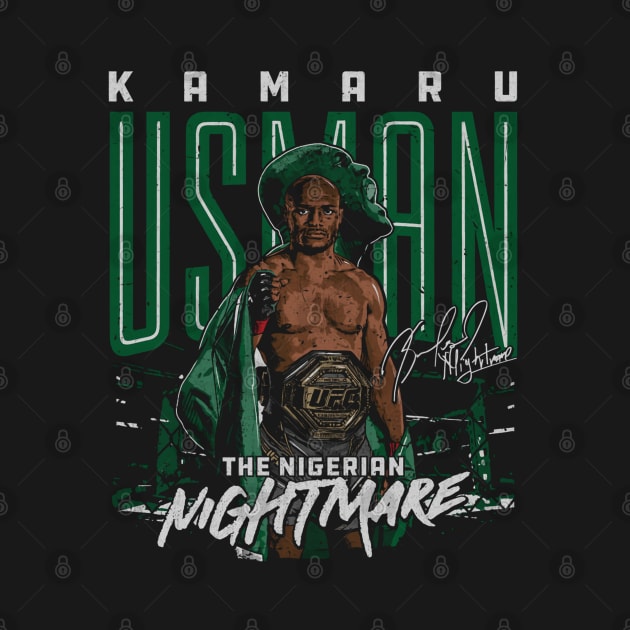 Kamaru Usman Nightmare by ganisfarhan