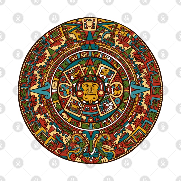 Aztec Calendar by Verboten