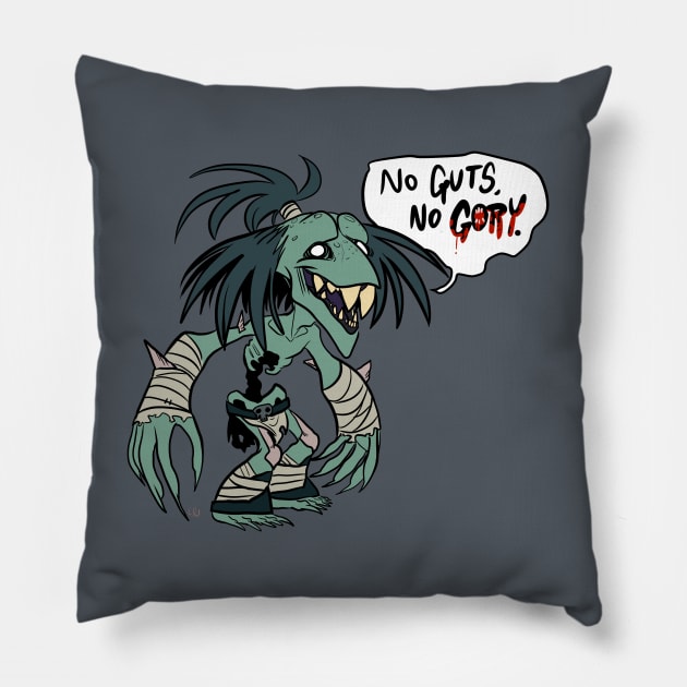 WoW: No Guts, No Gory Pillow by Salem Forge