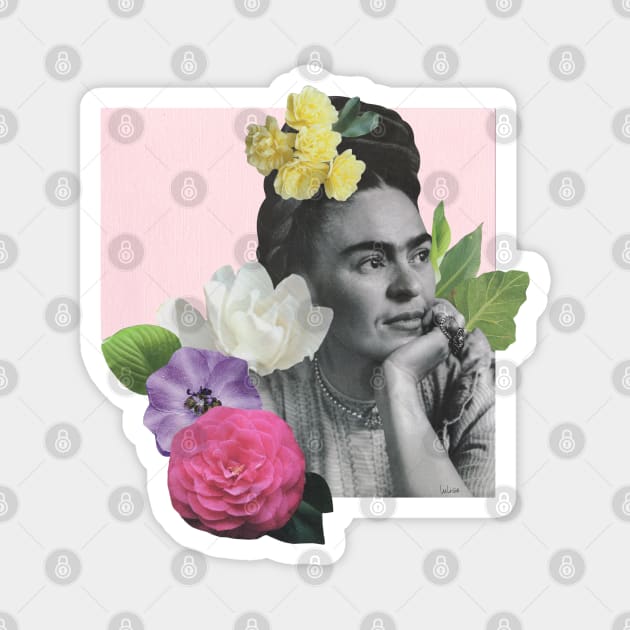 Frida Khalo Magnet by luliga